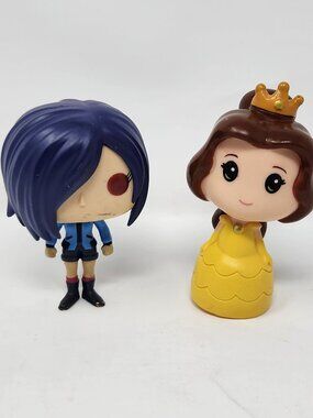 Funko Pop Ghoul Touka Kirishima & Disney Princess Belle Chibi Vinyl Mini Figures
